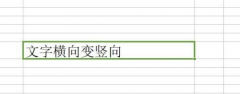 Wps表格字体如何实现横竖转换？Wps表格字体实现横竖转换的方法