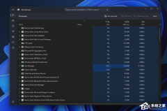 微软Win11测试任务管理器的搜索栏！提高搜索效率