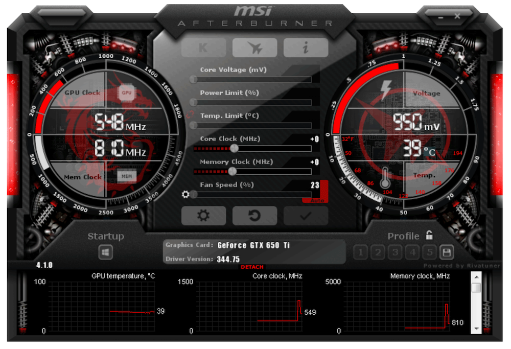 微星 Afterburner 4.6.5 稳定版发布：支持最新RTX 40 和 RX 7900 显卡