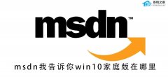 MSDN我告诉你Win10哪个是家庭版？MSDN我告诉你win10家庭版查看方法