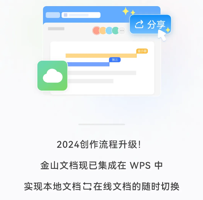 WPS ＆ 金山文档，兼容互通，一键切换