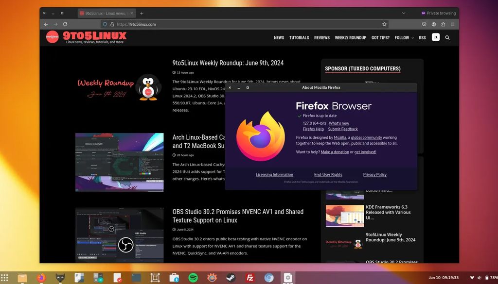 火狐 Firefox 浏览器 127 稳定版更新：改进截图工具、新增“关闭重复标签页”等